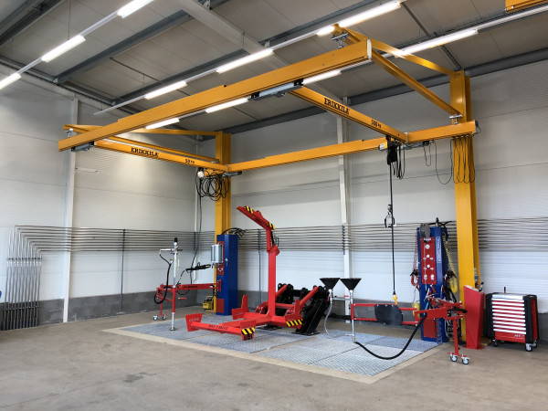 SEDA Kompletní linka na odsávání kapalin z autovraků – Zastávka